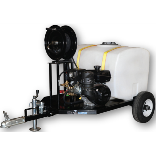 Car & RV Lot Wash Trailer Package- 4000PSI - 4GPM 